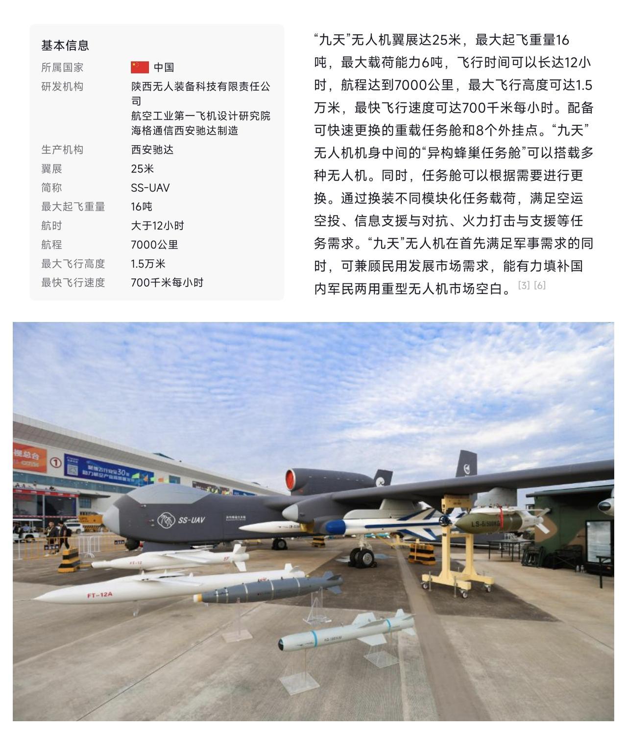 ✨九天无人机是专为076打造的吗？✨🐼以后，我们四川舰开出去巡航，带上3