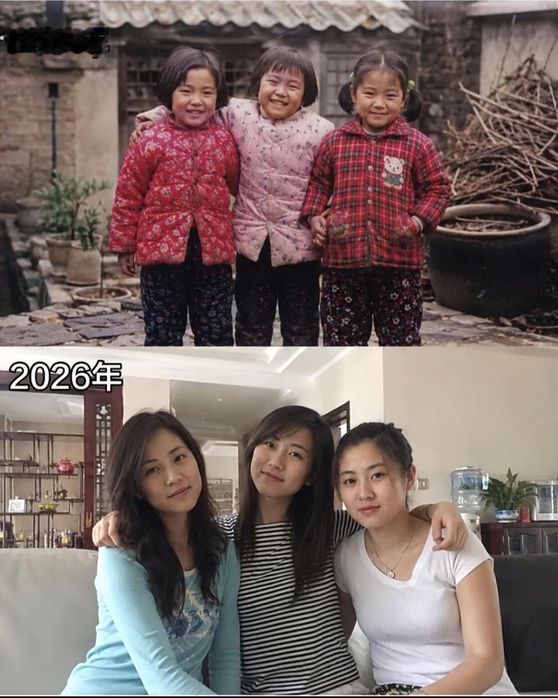 古人诚不我欺，真是女大十八变！