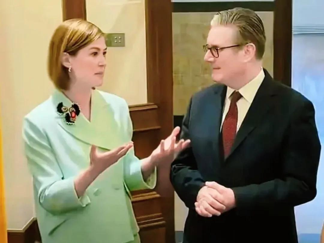 如果不说她是那个好莱坞大明星罗莎蒙德·派克，光听“裴淳华”这三个字，我都以为是咱