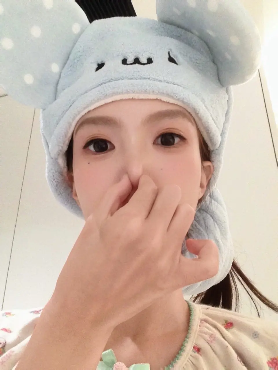 她好可爱啊