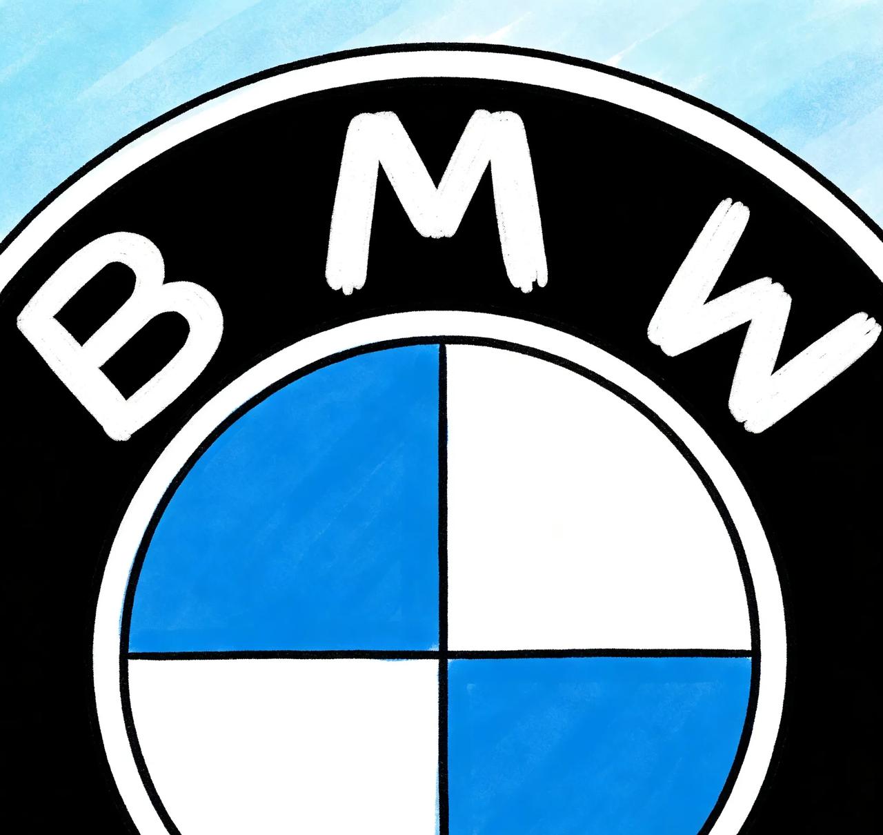 宝马全系下月换标！“蓝天白云”变了2月起，宝马所有车型要换上新Logo了