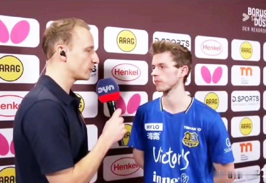 恭喜东哥！终于可以回家过年了！今天樊振东/迈斯纳双打结束后，迈斯纳采访时透