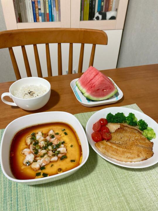 初三儿子的晚餐