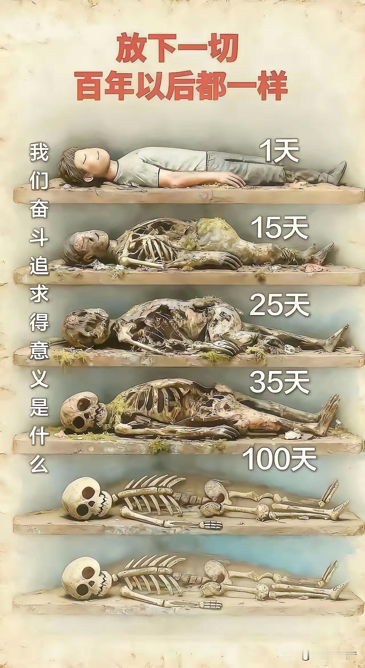 闭上眼，倒数你的人生你有没有想过——一百年后的我们，都不会在这里了。那