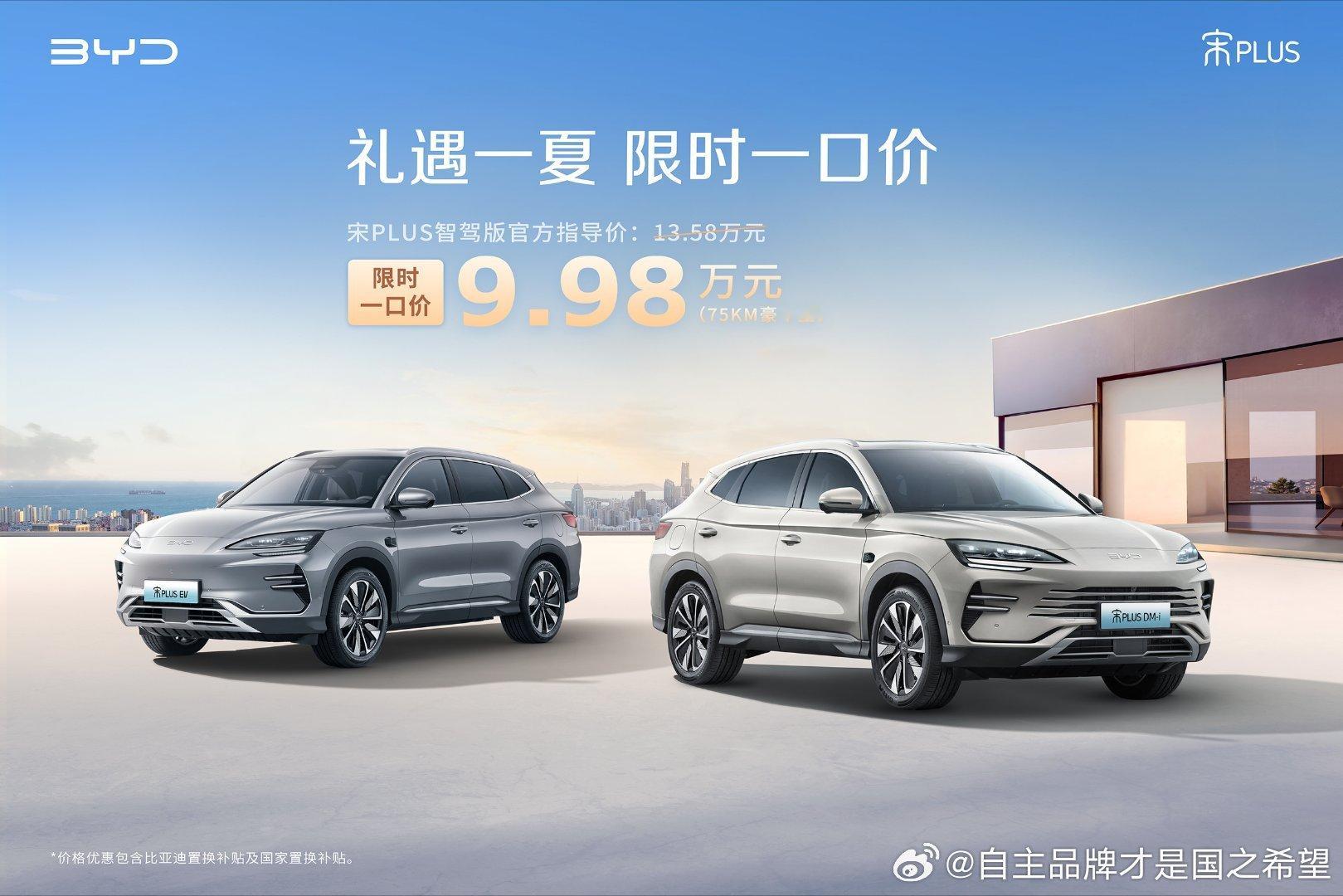 疯了比亚迪疯了这个夏天笛子对国内市场销量有点不满意？让海洋先发力？另一只拳