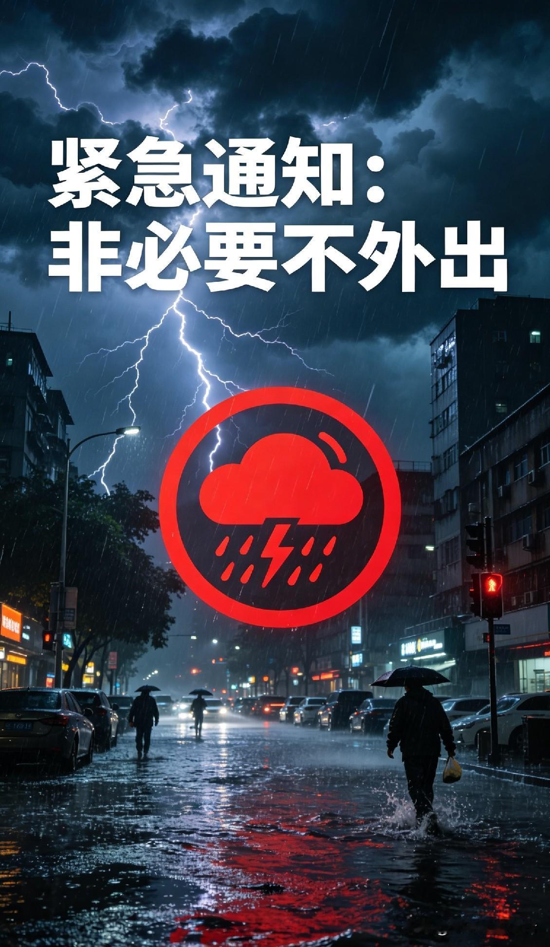紧急提醒！强降雨马上杀到！多地已预警：非必要，不外出！5月16—19日，