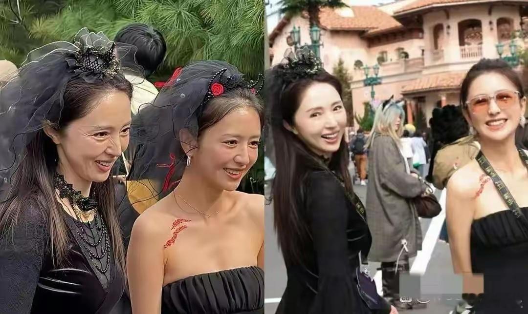 左图是网友上传的,右图是董璇自己发的,差别不要太大了