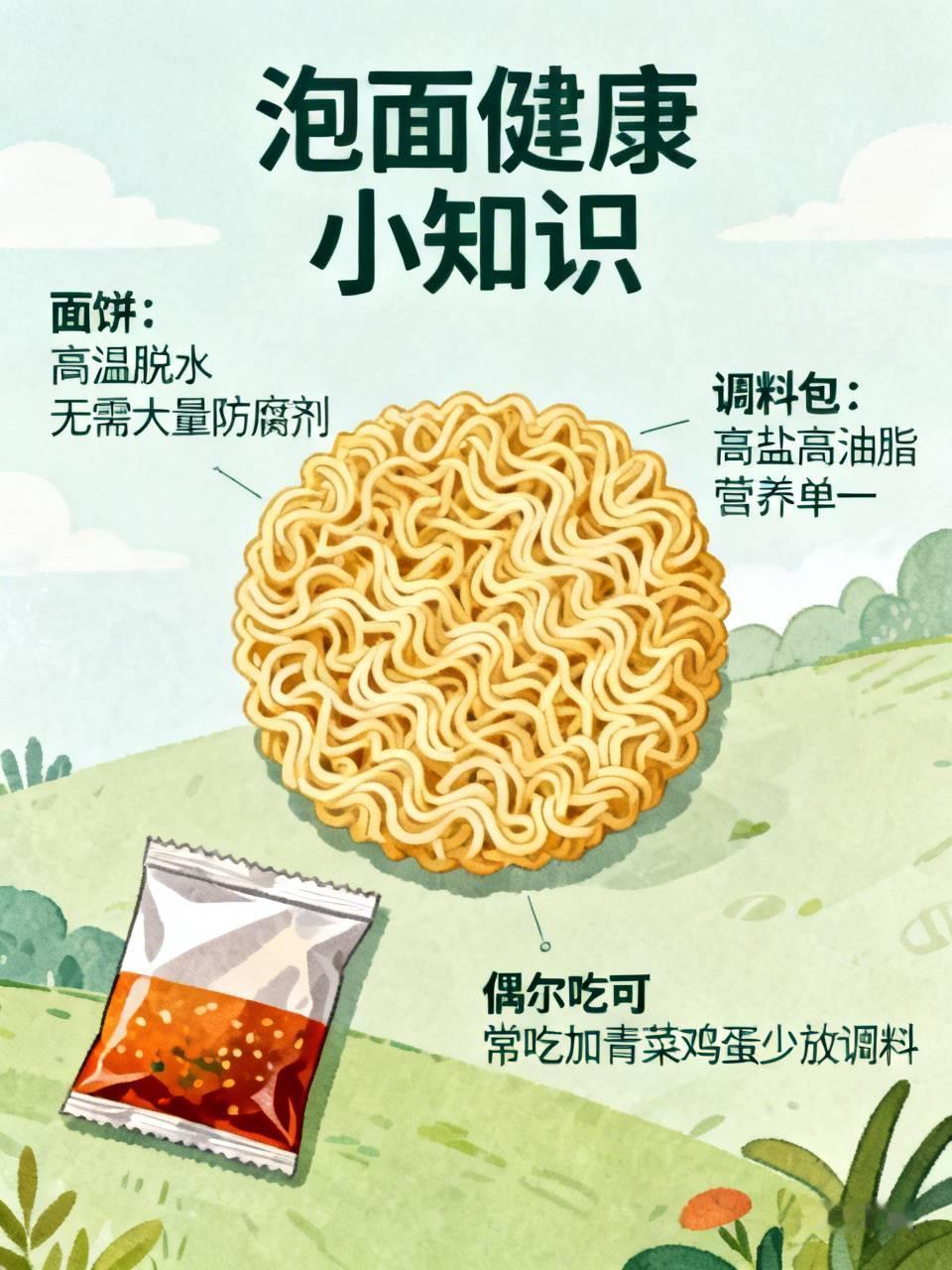 泡面不健康不是因为防腐剂泡面被骂了几十年是“垃圾食品”，其实防腐剂替它背了多
