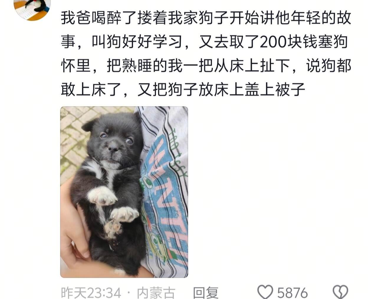 喝醉的爸才是真正的魔童降世​​​