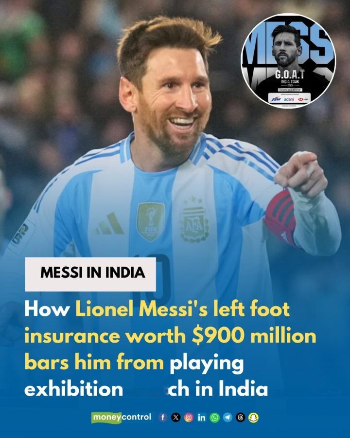 梅西双腿投保高达9亿美元印度金融门户网站moneycontrol发文，解释