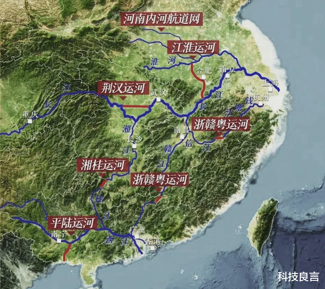 两条大江只差一道缝: 中国人挖了600年