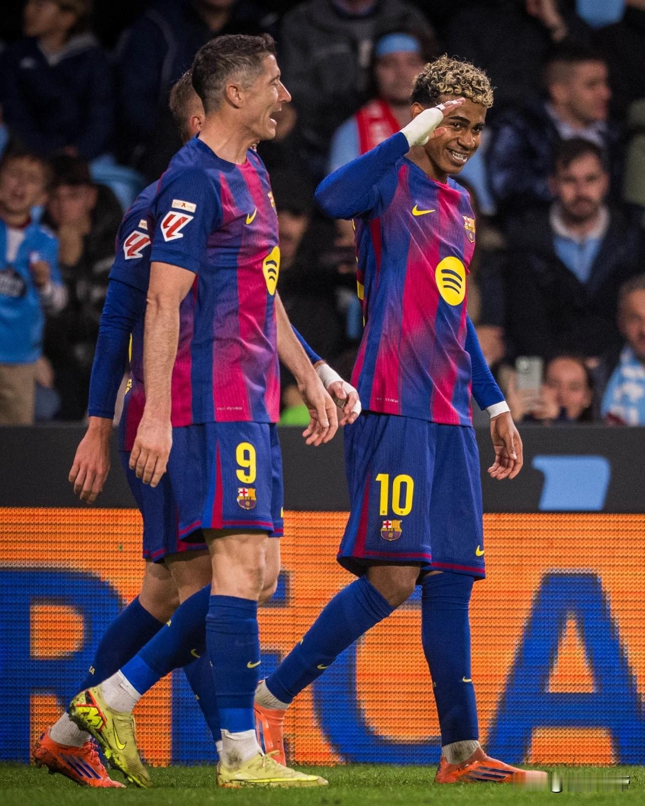 梅西的接班人又回来了，分手后的亚马尔连续三场比赛取得进球!在巴萨与塞尔塔的西