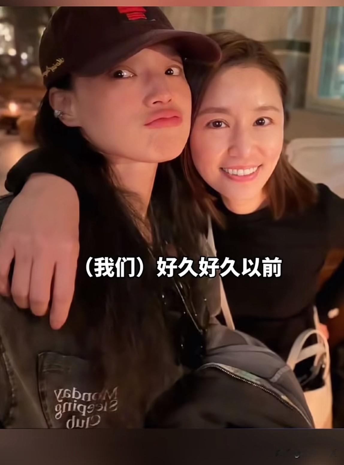 林心如说“我和舒淇好久好久以前就认识了，还没出道得时候，我们是同一个模特经纪公司。我第一次看到她在公