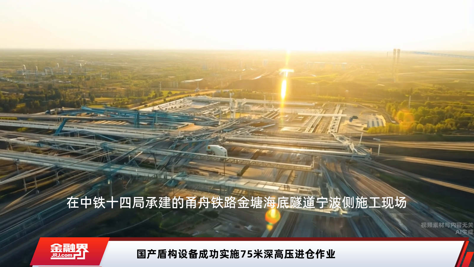 国产盾构设备75米深高压进仓作业创技术新高
