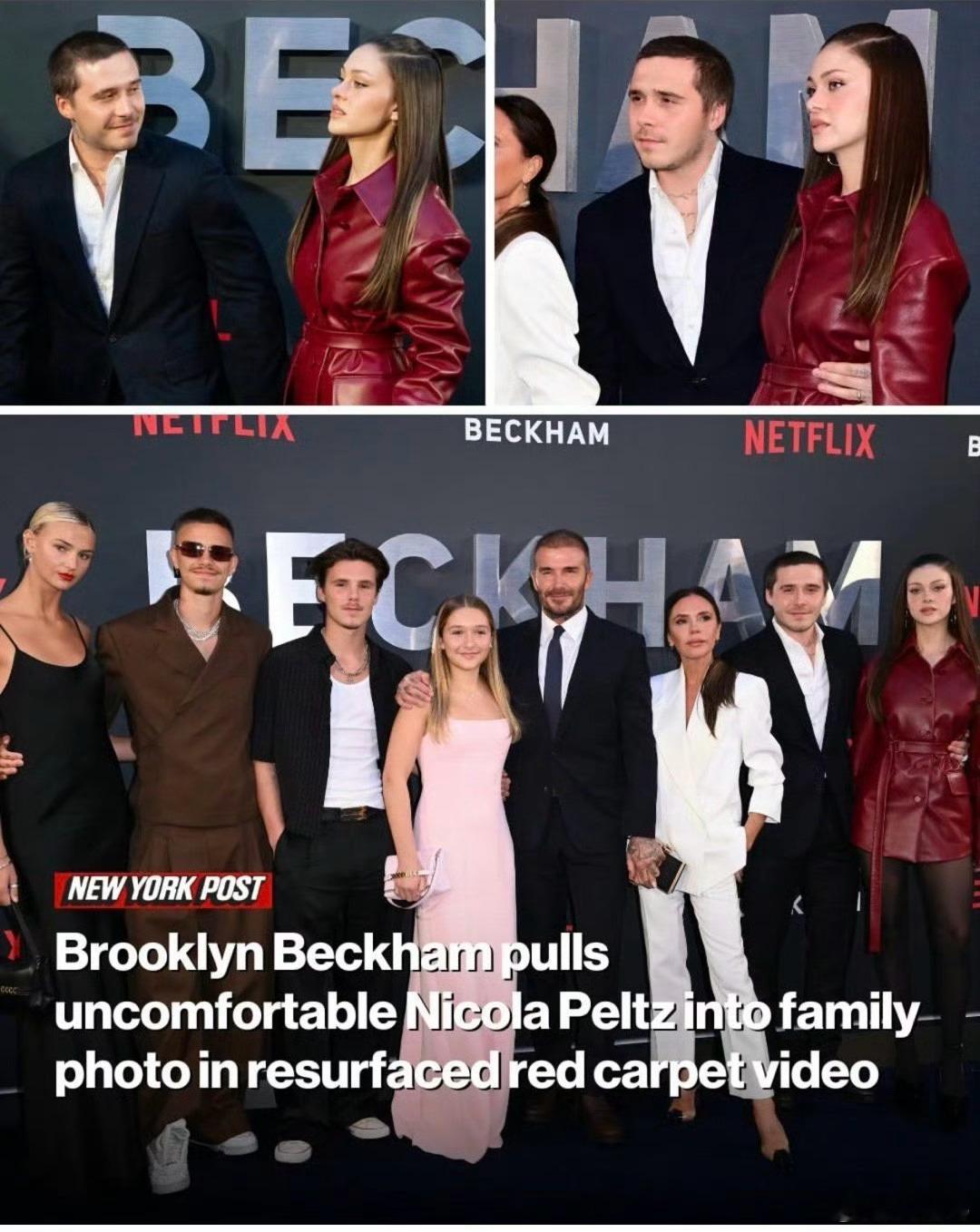 贝克汉姆儿媳快哭了这一家人，可有好戏看了维多利亚一直是非常强势的人，做她儿媳有苦