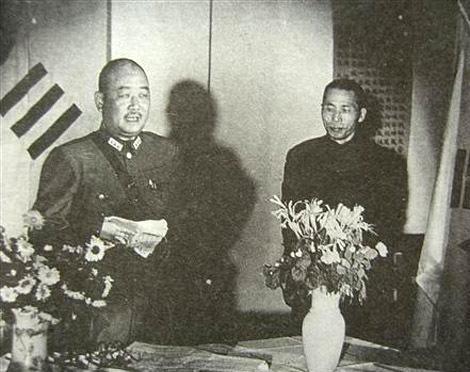 1949年10月，在广州解放前夕，国民党上将刘峙以治病为名，带着三姨太黄