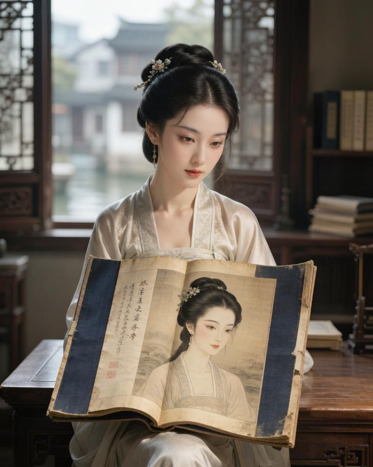 陈碧秋是清朝时泾县人，后来定居在南昌。他的父亲凭借优异的科举成绩，担任过江西南昌
