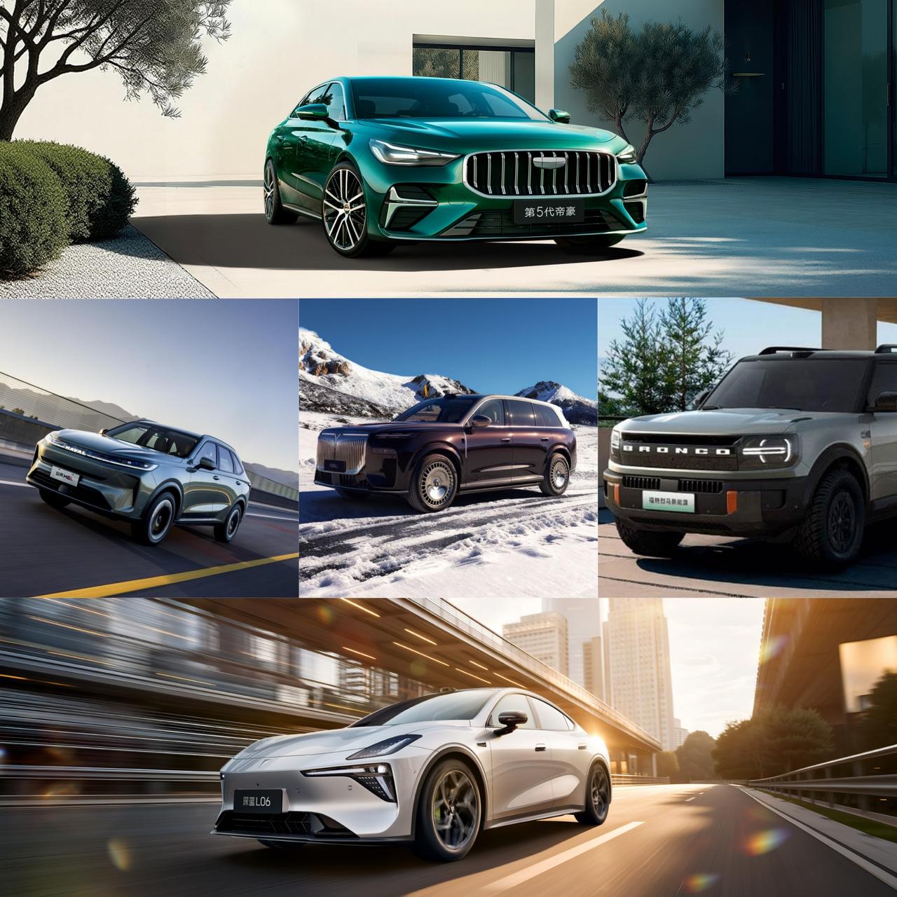 昨日五款新车密集上市，覆盖SUV、轿车等不同领域，有点神仙打架的意思！没来得及看
