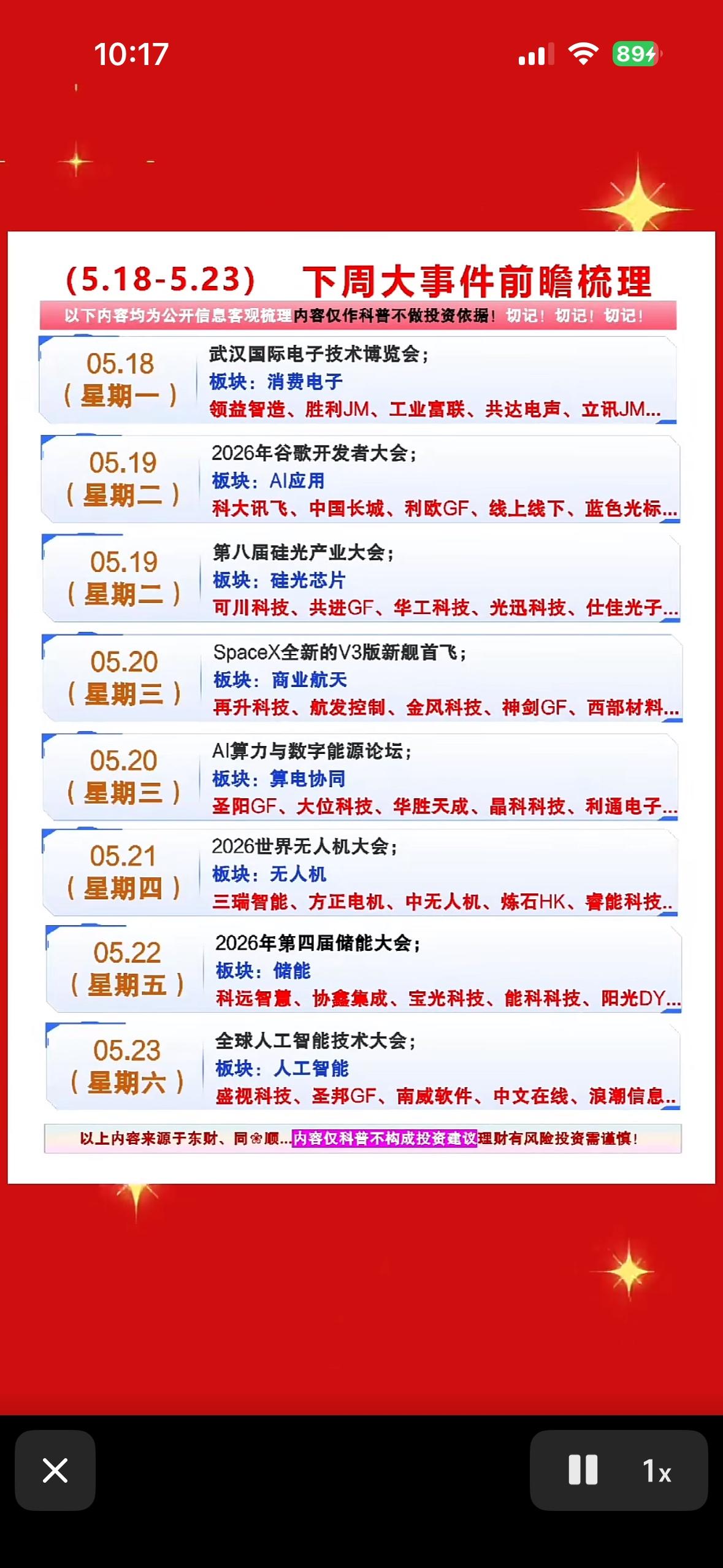 5月18日下周科技大事件前瞻梳理，带你抢先看！5月18日这周科技圈可是有不少