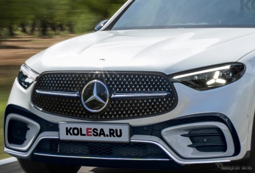 外媒爆料：奔驰GLC中期改款车型的最终设计图已被媒体获取，据说这款车型将在202