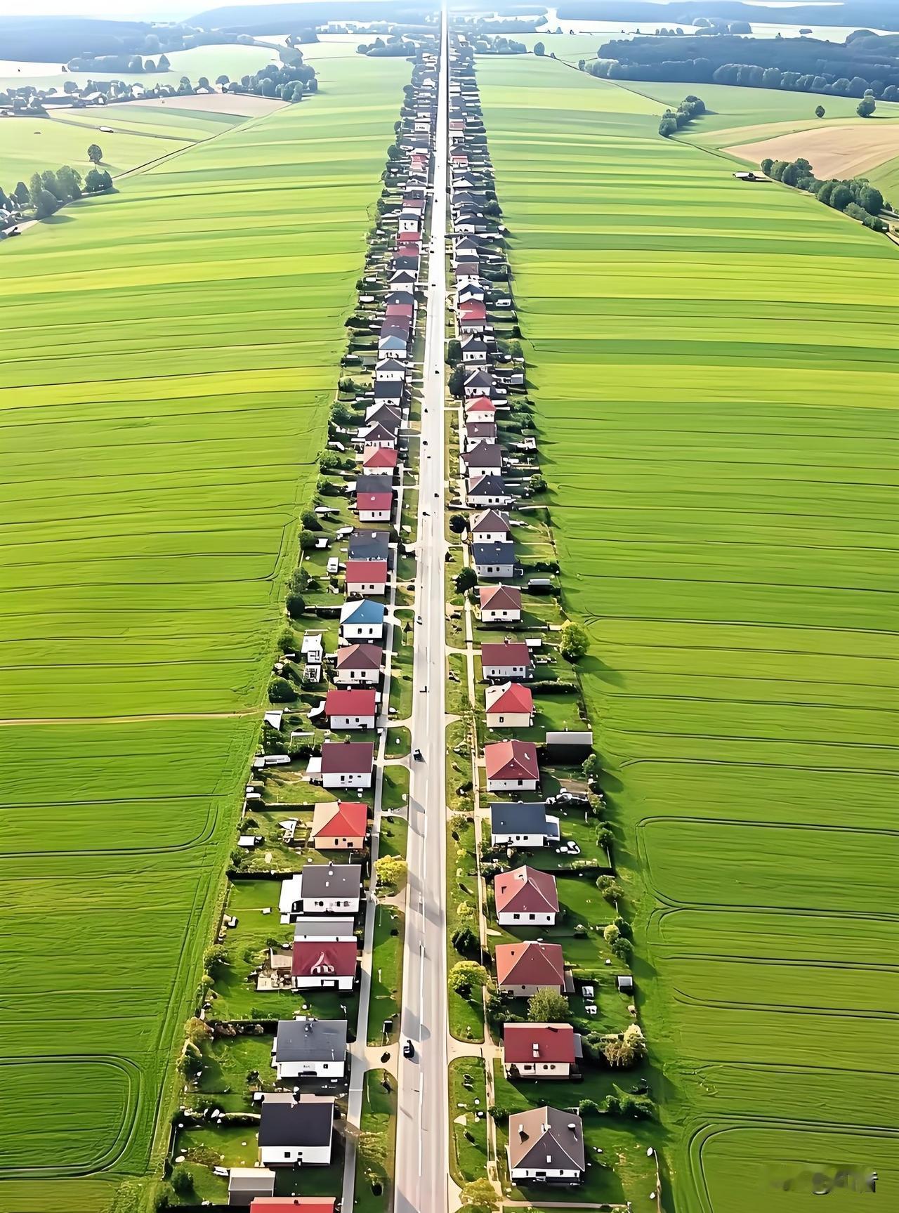乡村振兴，绿色发展，未来农村整体规划建房设计图！未来农村能建成这么整齐，这么