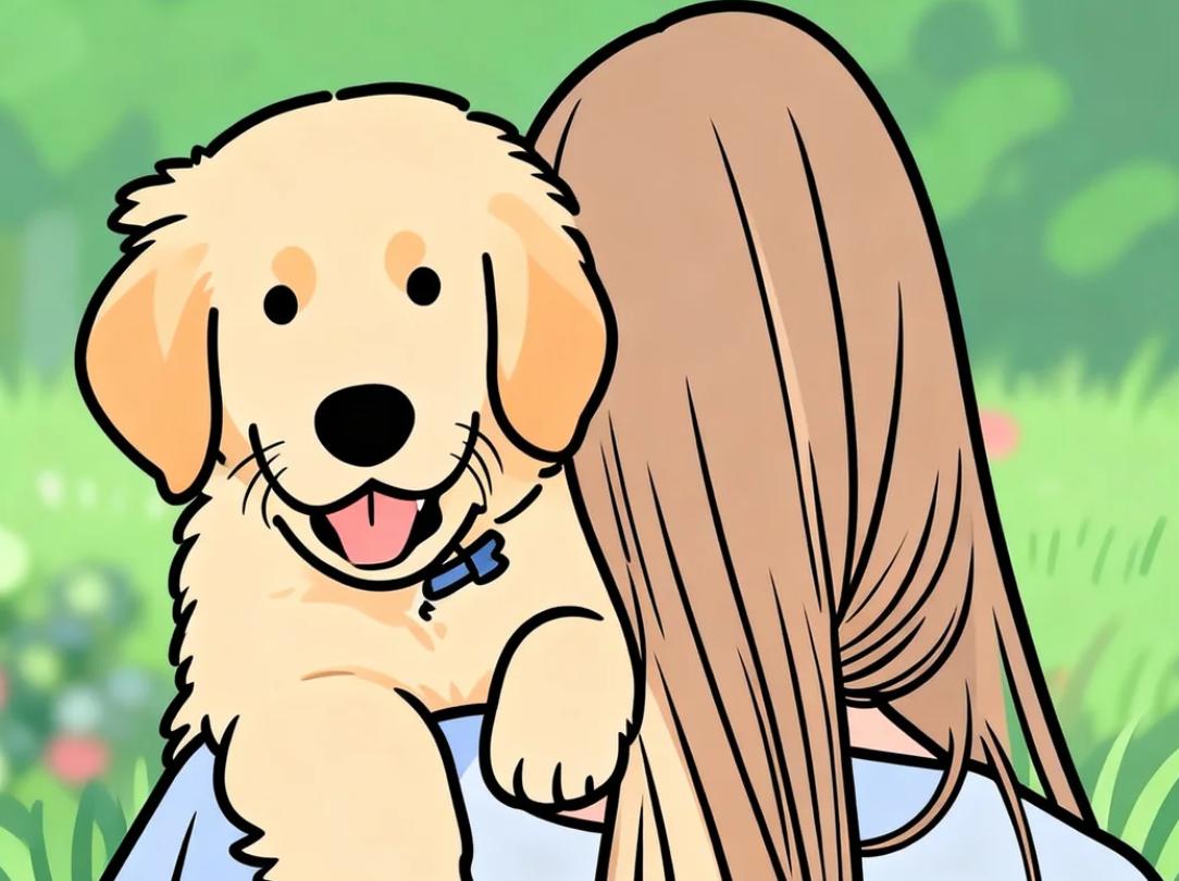 长期被爱滋养的狗狗，都有这几个特征！1.性格温和不怯生被爱包围的狗狗，它内