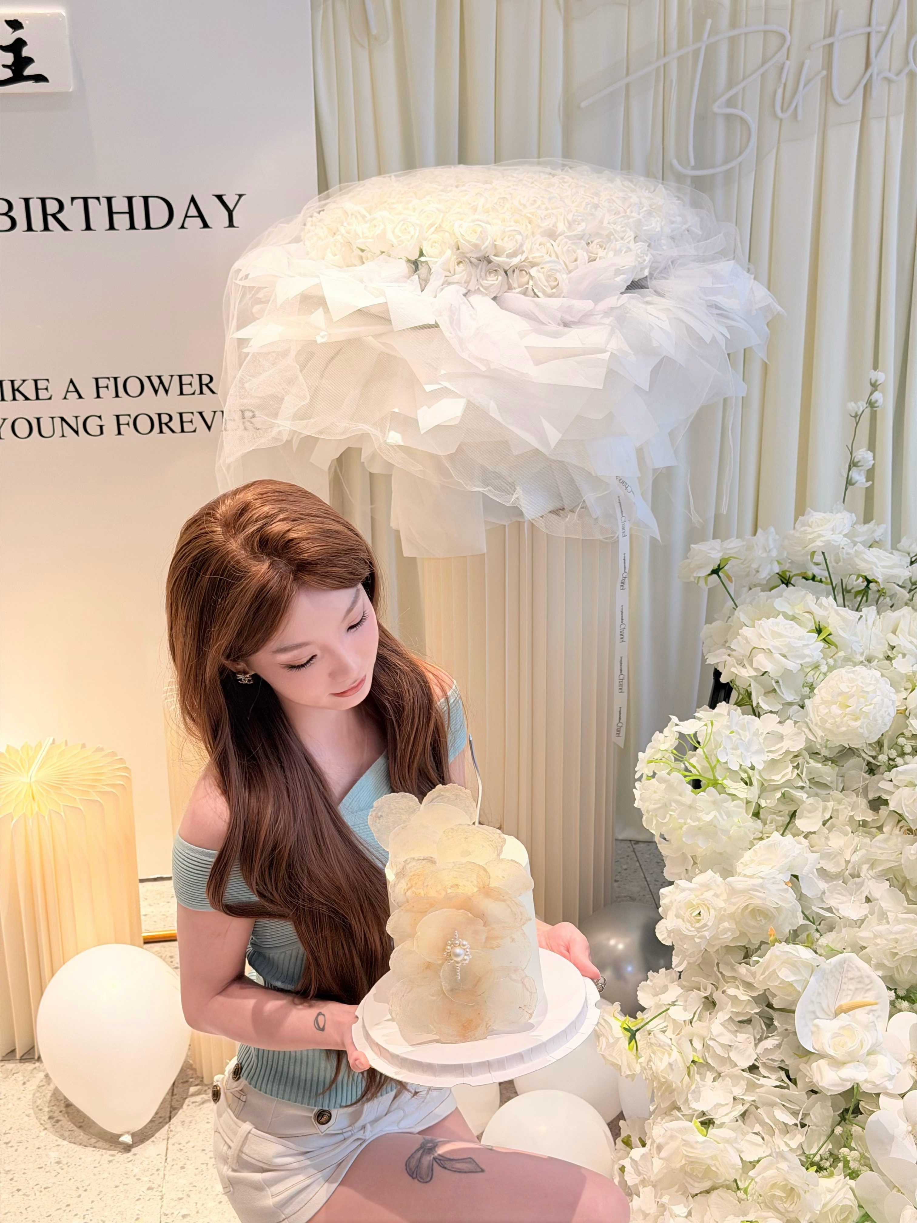 你说公主生日快乐🎂​​​