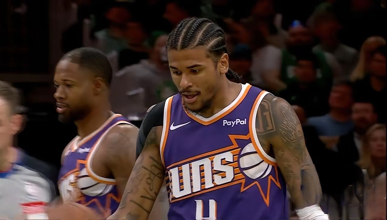 太阳二当家杰伦-格林表现低迷！今日太阳客场112：120负于凯尔特人，杰伦-格林