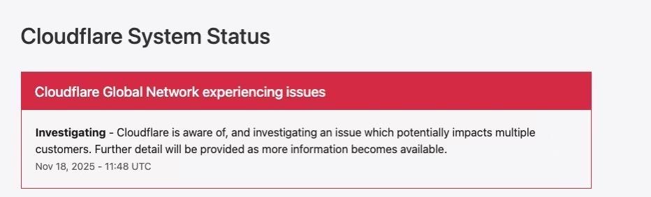 cloudflare全球网络大瘫痪全球很多云服务无法访问其实云计算就是个伪概