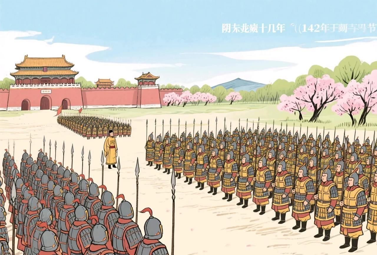明永乐十九年（1421年）春天，北京城外的旷野上，迎来了一场震惊世界的大阅兵。明