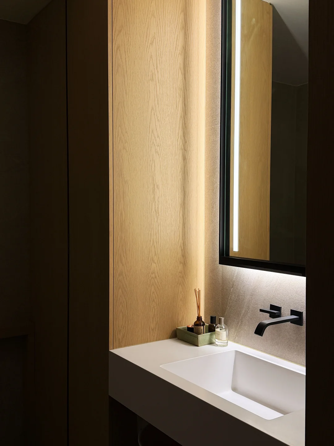 原木风卫生间真的百看不厌