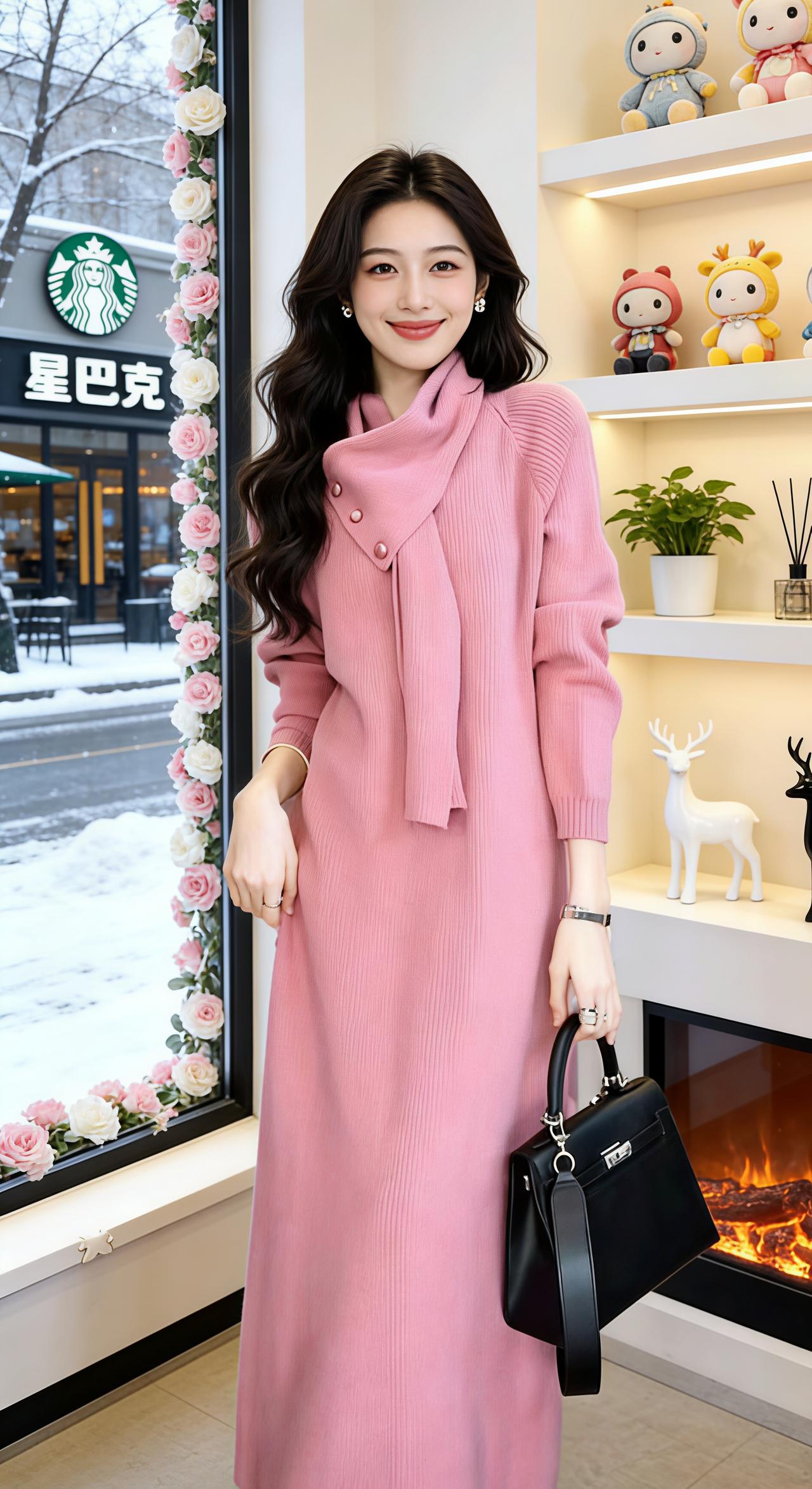 连衣裙过年穿什么温柔穿搭穿搭新年穿搭