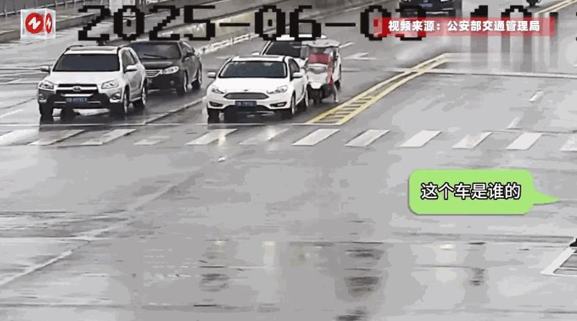 “这下后悔了吧！”6月3日，江西龙南，一男子开车经过一处红绿灯路口时，竟丝毫没有