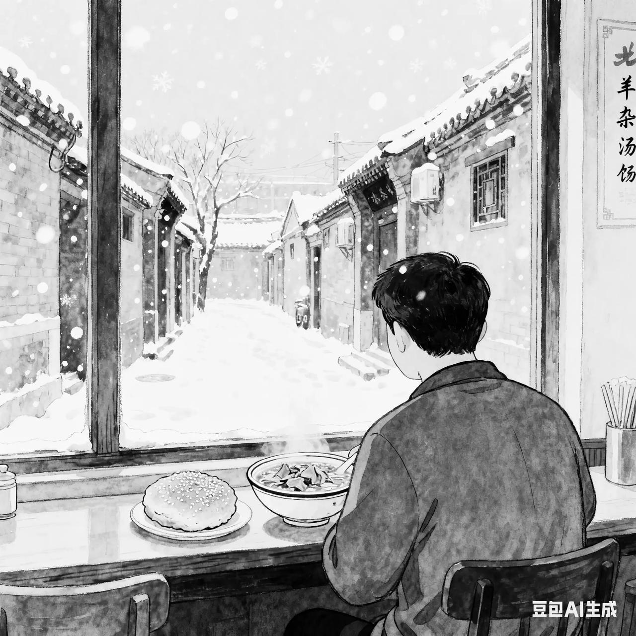 羊杂汤在北京城内以前很少人喝，它难以挑战卤煮的地位，连炒肝都赶不上，远不如现在流