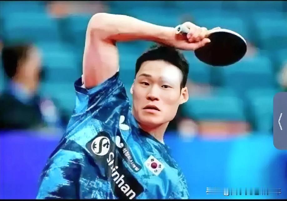 WTT多哈冠军赛男单1/4决赛：张禹珍VS莫雷加德。第一局张禹珍9：