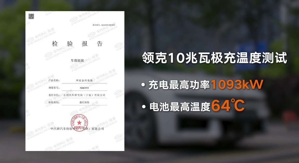 兆瓦充电已经很吓人了，吉利9月23号将发布2.2兆瓦充电技术！把充电时间压缩到4