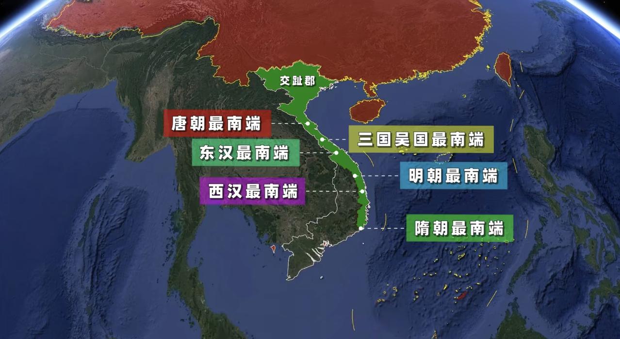历史上有1000多年时间，越南受中国的直接统治。越南最大的古建筑群，越南阮氏王朝