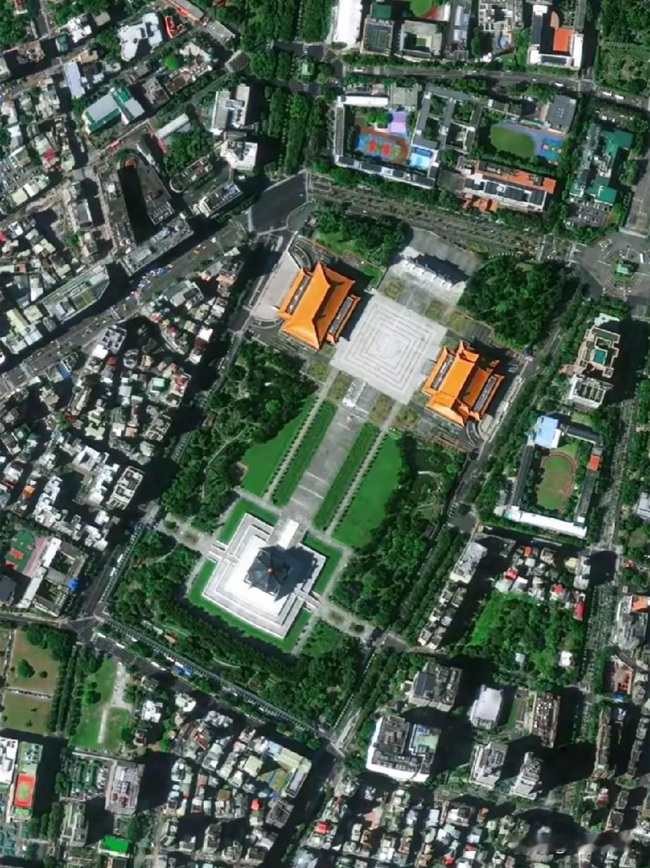 中国的卫星拍的中国台湾省部分区域照片每条街道都清晰可见中国的高科技真