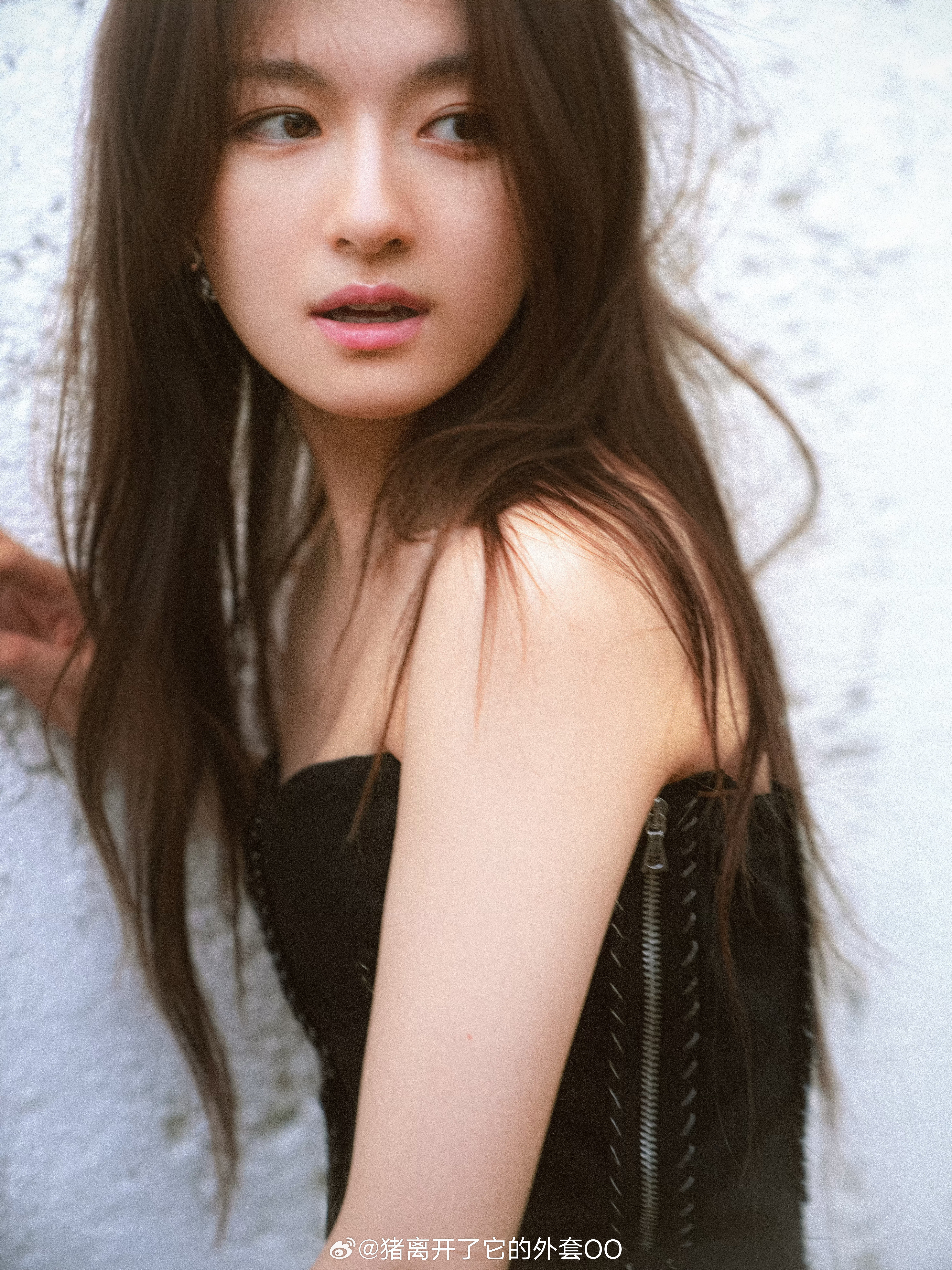 李兰迪优家画报封面花絮图，好素好美！！​​​