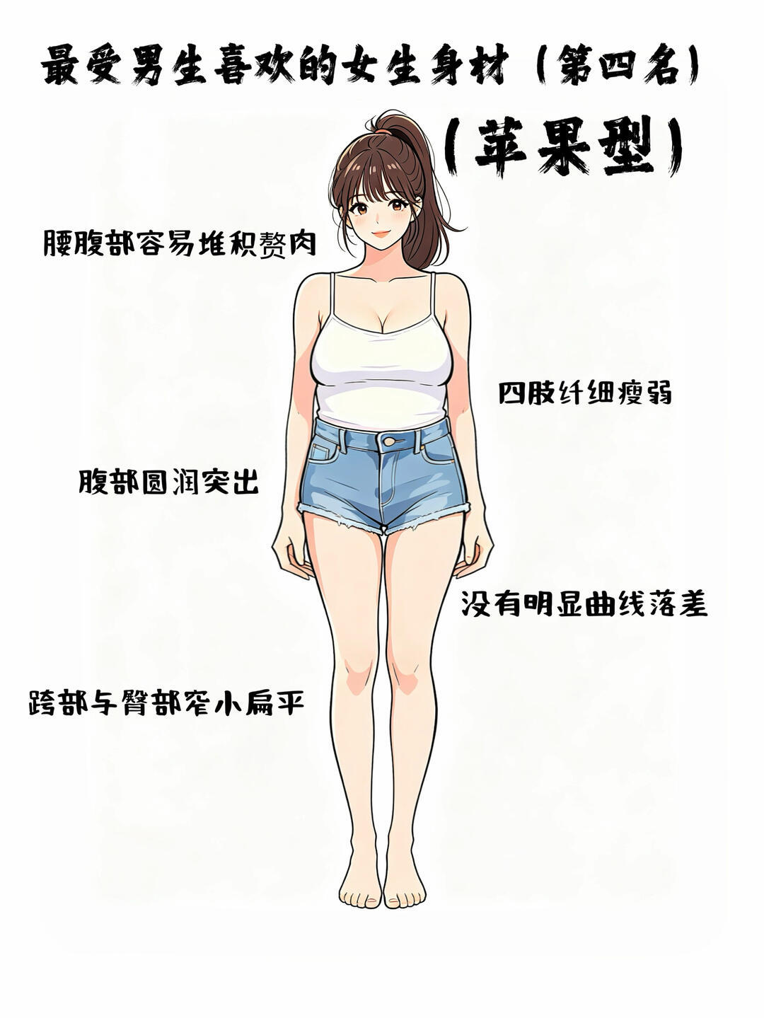 最受男生喜欢的女生身材排名