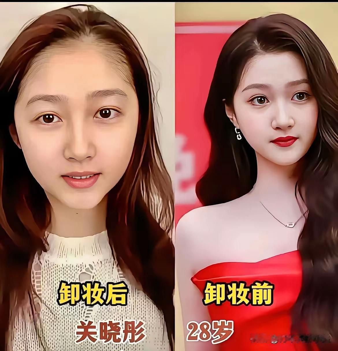 一直觉得赵露思的素颜挺漂亮的，没想到最漂亮的居然是李兰迪，李兰迪这素颜的状态也真
