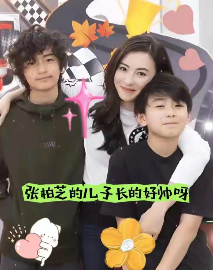 张柏芝儿子新恋情疑似曝光，对象从之前传的46岁教练，换成了一位看着青春洋溢的