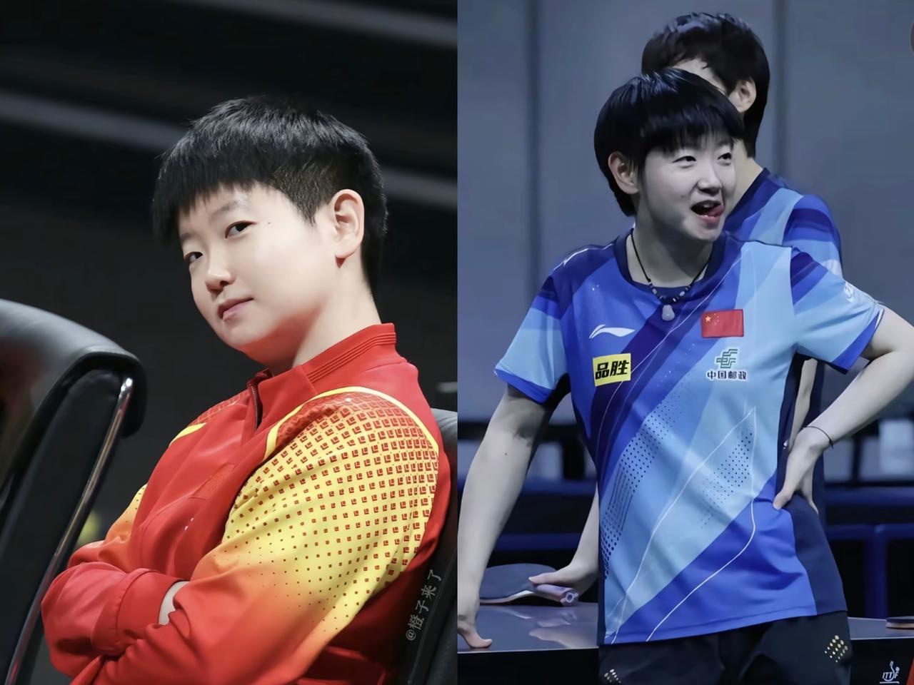 孙颖莎，误闯天家自带江山的王者昨天教练名单一出嘿，感叹的估计是新粉，老粉只