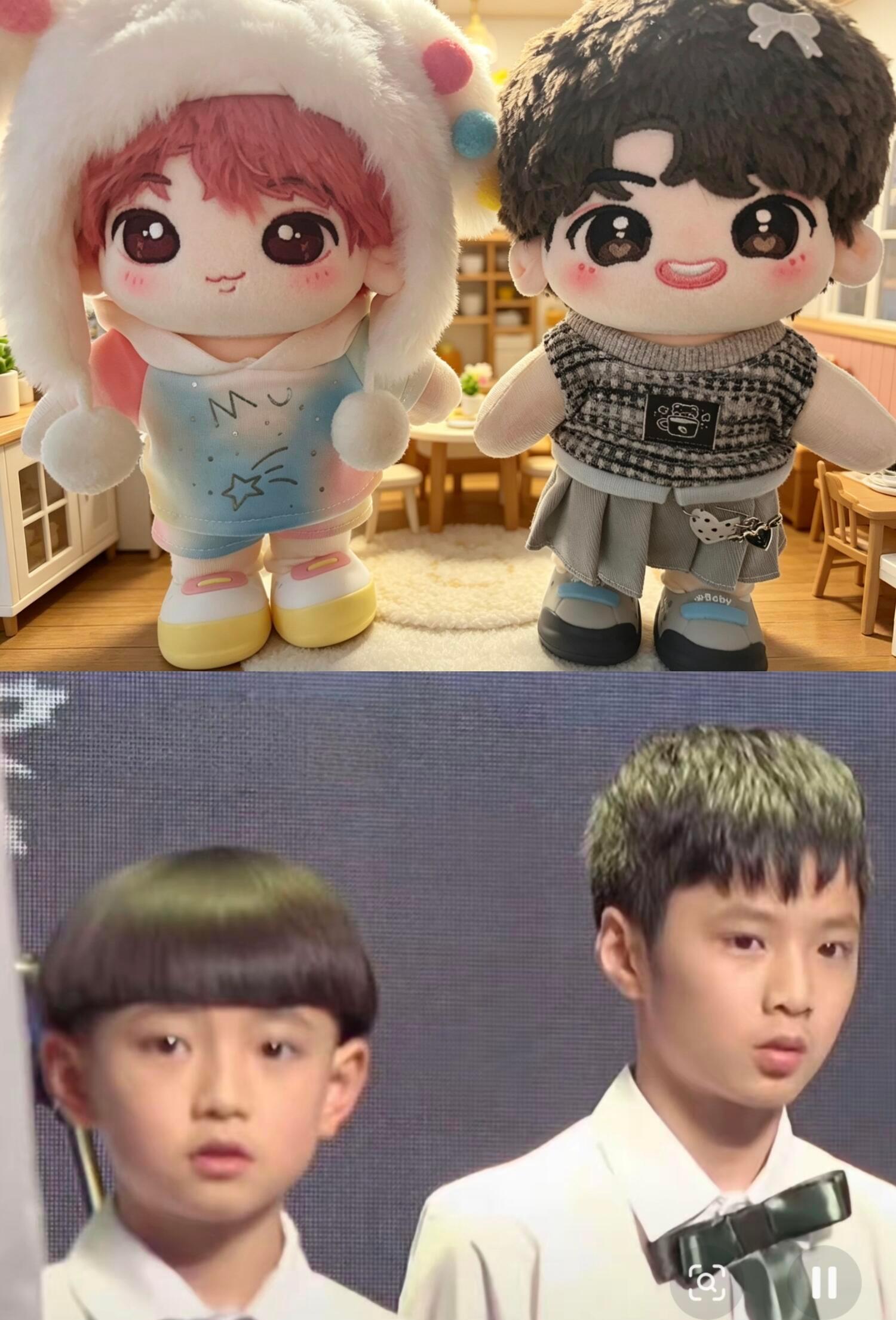 二代第一大金瓜和三代第一大金花听说你俩一个二代婴儿塑，一个三代婴儿塑是吧。在考古