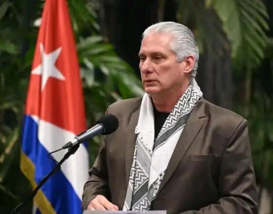 针对特朗普日前提出的“在为时已晚之前达成协议”一事上！古巴总统卡内尔12日在社