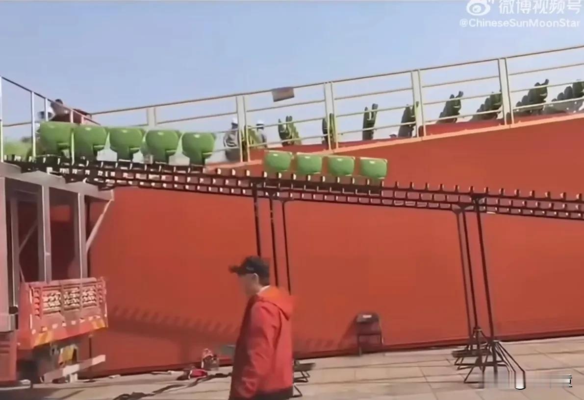 科技无处不在！阅兵结束，看到拆座椅的视频，又孤陋寡闻！智能化拆座椅，直接顺着