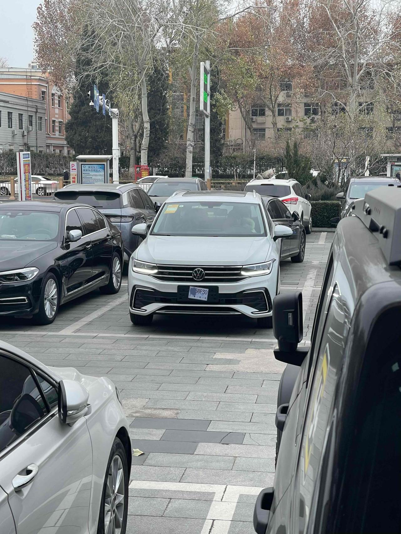 找亮点，绝对不是黑啊，开车的的确是个女司机。[害羞]临时牌照临牌