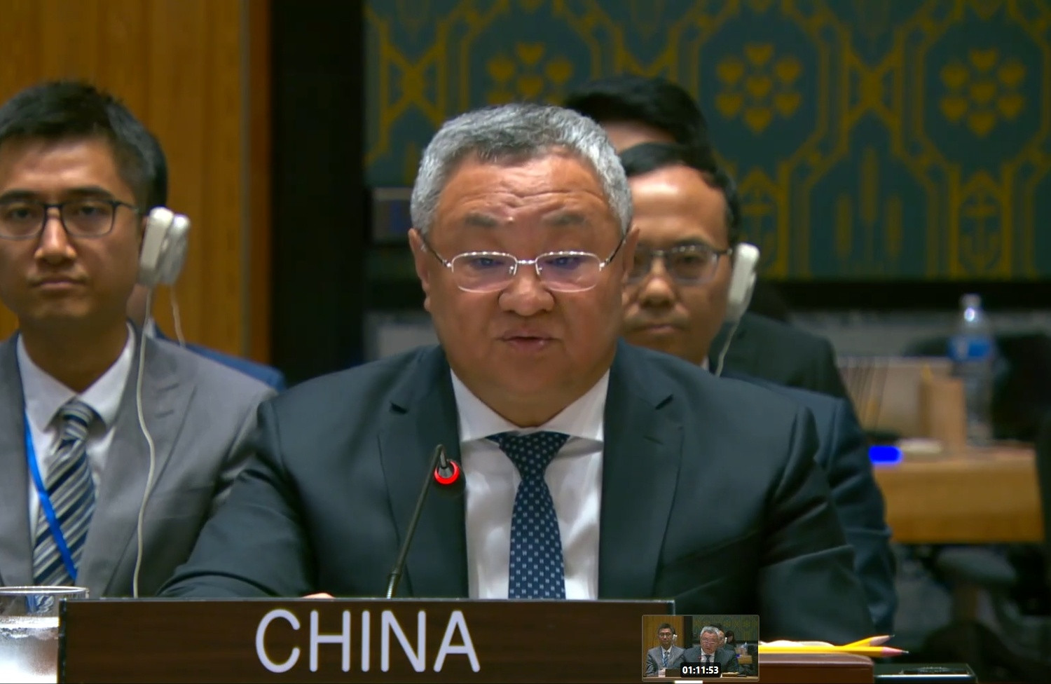 中方呼吁加沙地区实现长期稳定停火