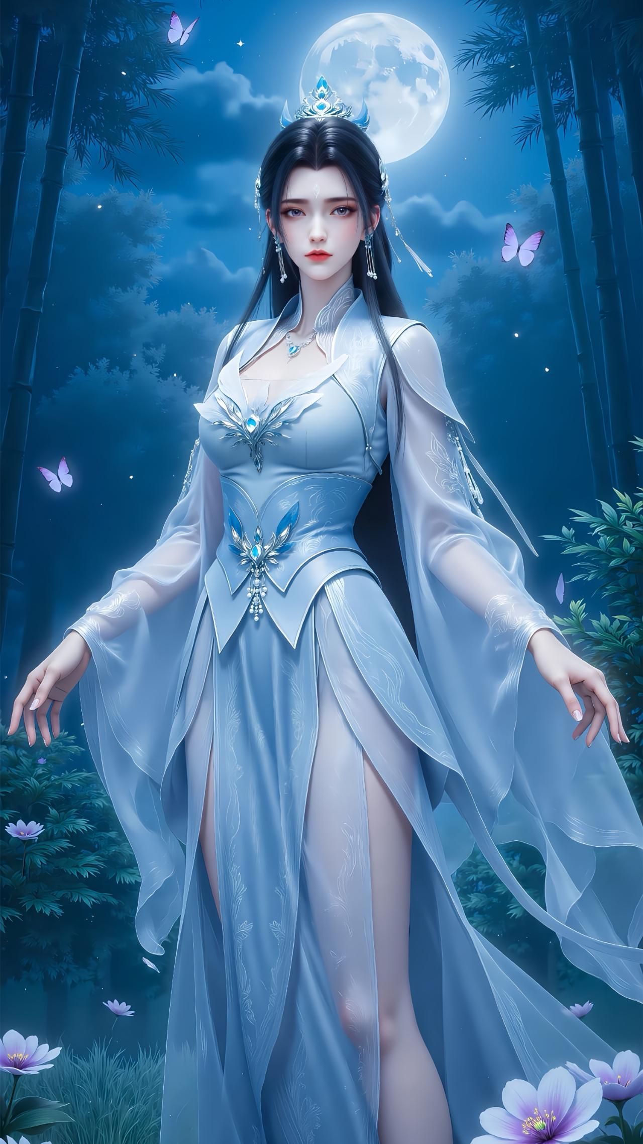 诛仙陆雪琪【精致美图】身材修长，五官精致的魅力师姐！​​​