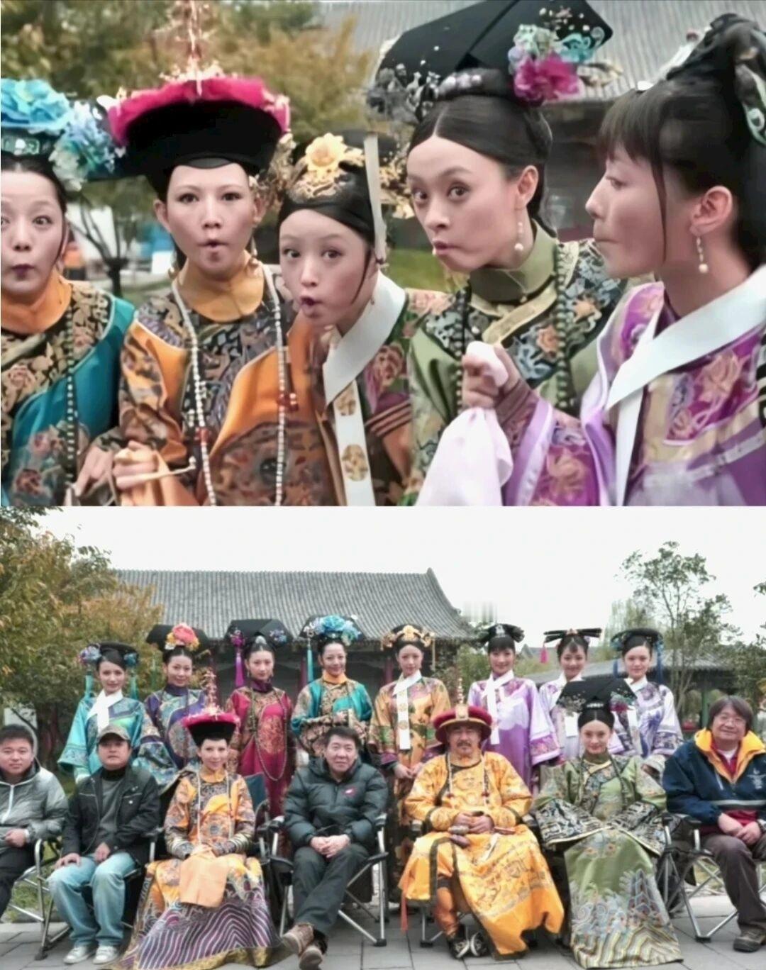 《甄嬛传》幕前幕后反差感拉满！谁懂啊家人们！戏里“吹胡子瞪眼”名场面，戏外就